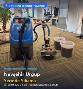 Nevşehir Ürgüp Yerinde Yıkama | En İyi Buharlı Temizlik