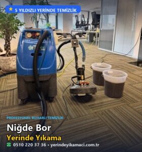 Niğde Bor Yerinde Yıkama | En İyi Buharlı Temizlik